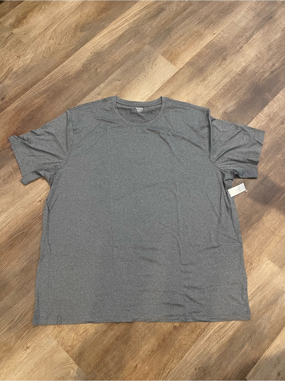 NWT Old Navy Active Men's Heather Gray Short Sleeve Crew T-Shirt XXXL Tall